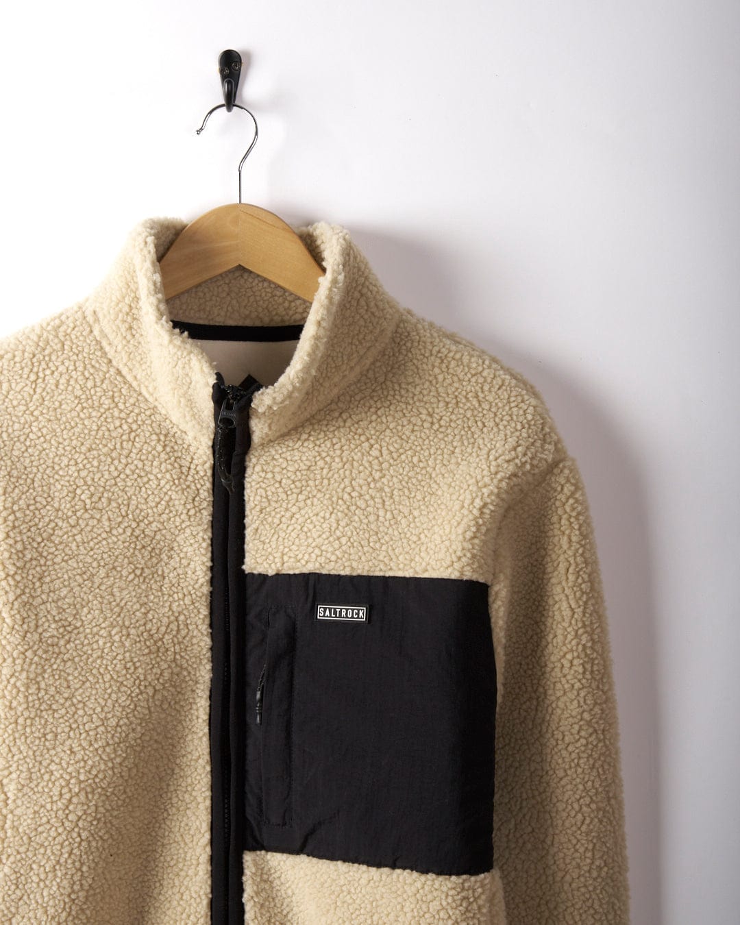 Wye 2 - Mens Recycled Fleece - Cream