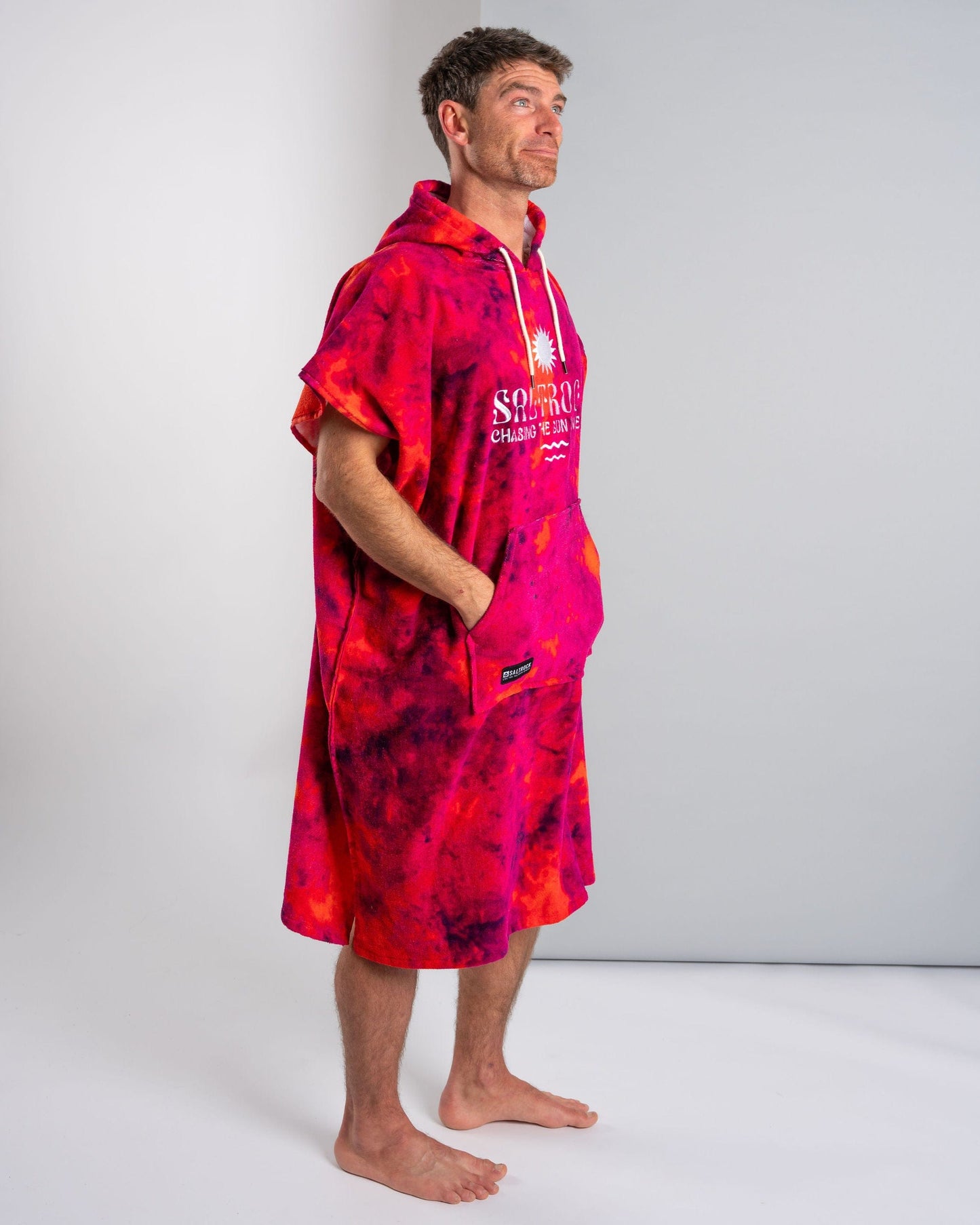 Peace Tie Dye - Changing Towel - Pink