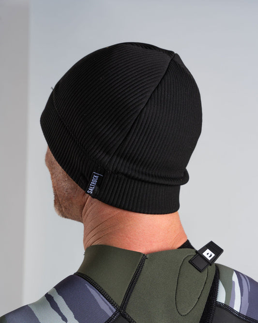 Neoprene Technical Cold Water Beanie - Black