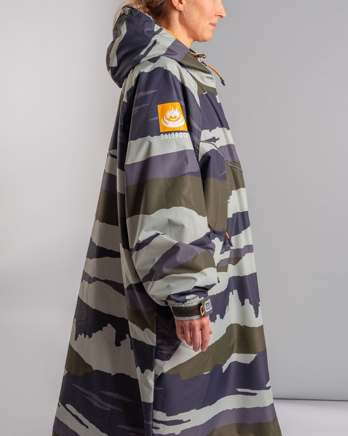 Recycled Changing Robe - Camo Stripe