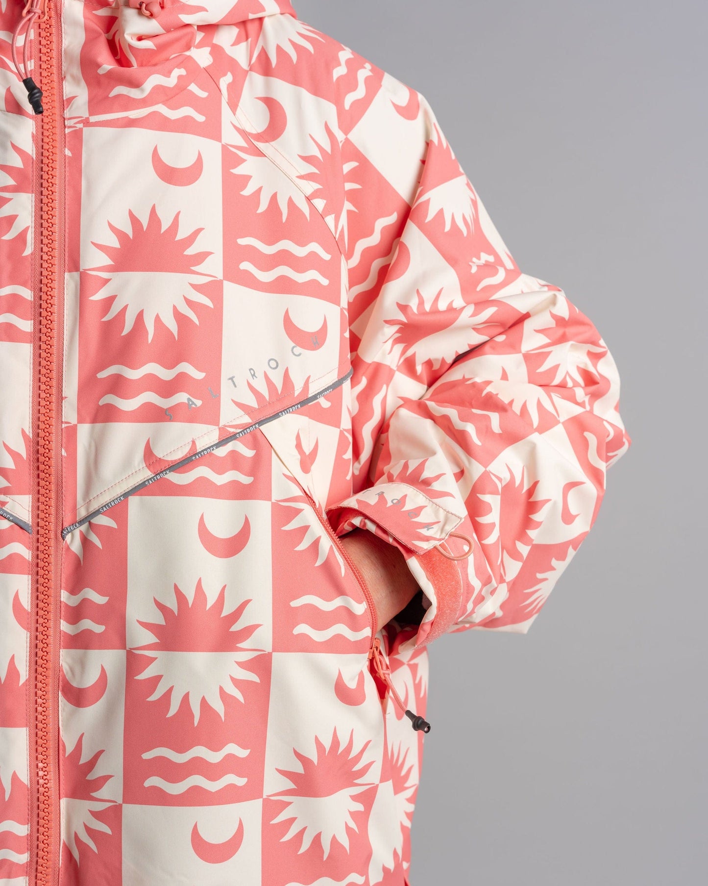 Recycled Changing Robe -  Equinox - Coral