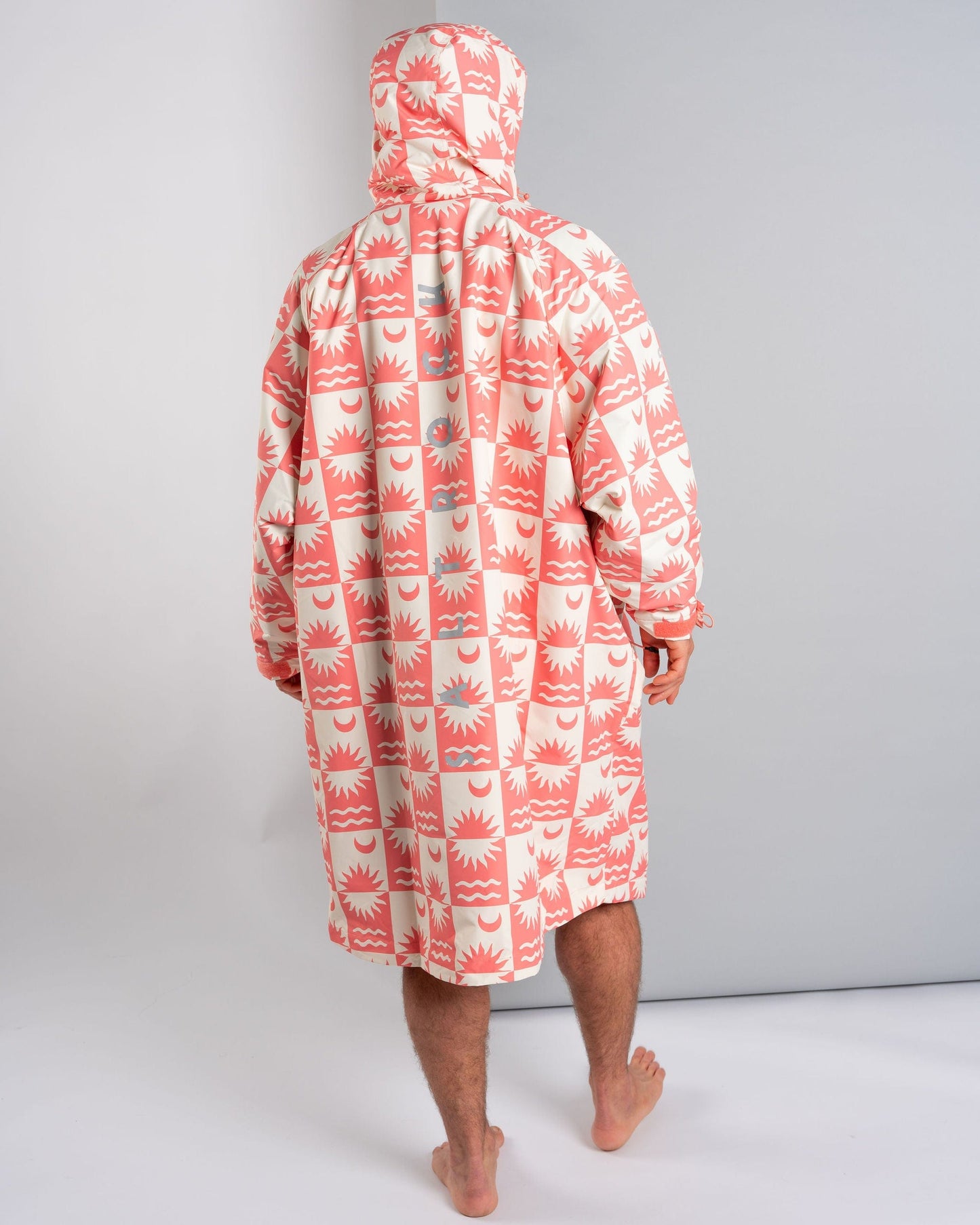 Recycled Changing Robe -  Equinox - Coral