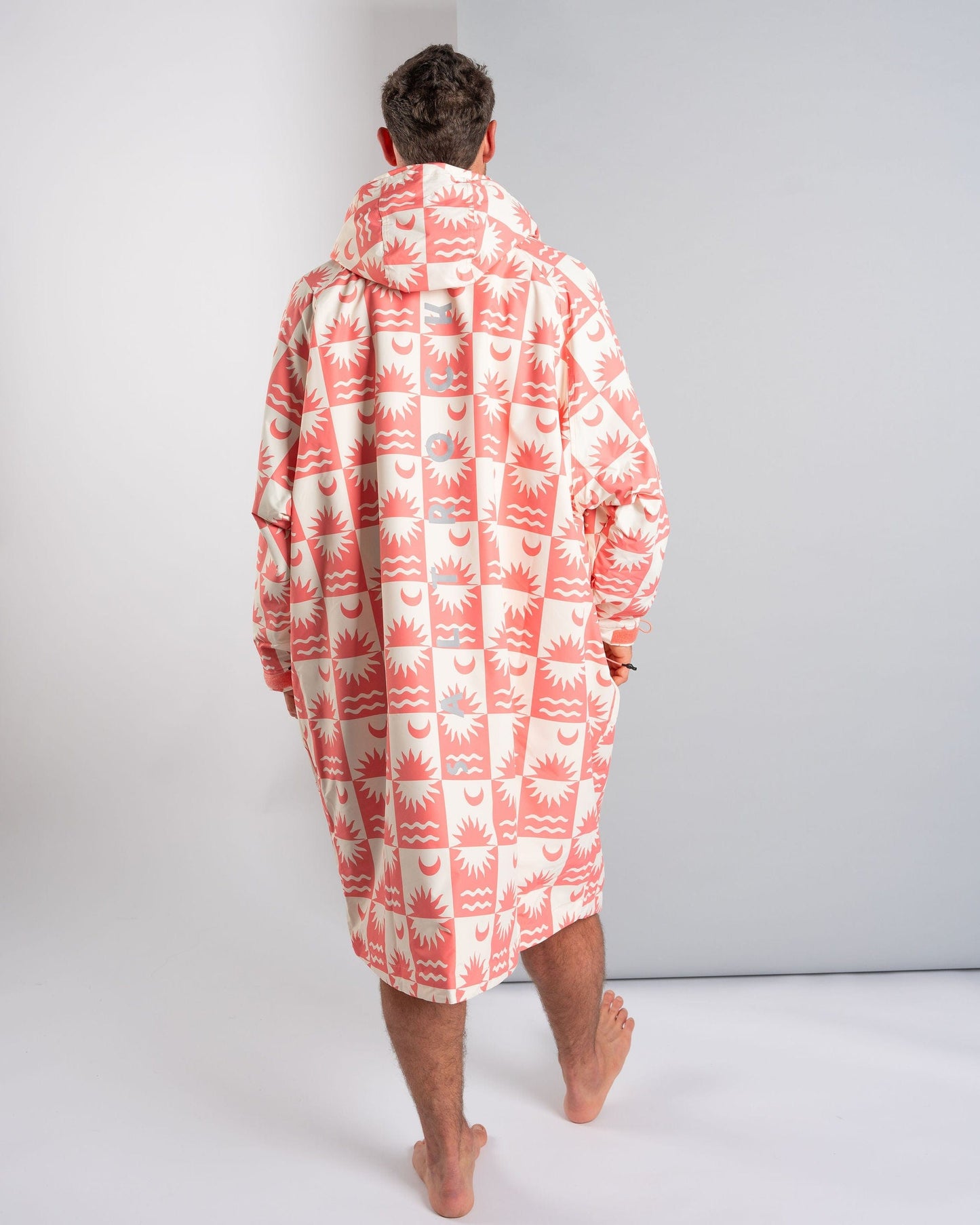 Recycled Changing Robe -  Equinox - Coral