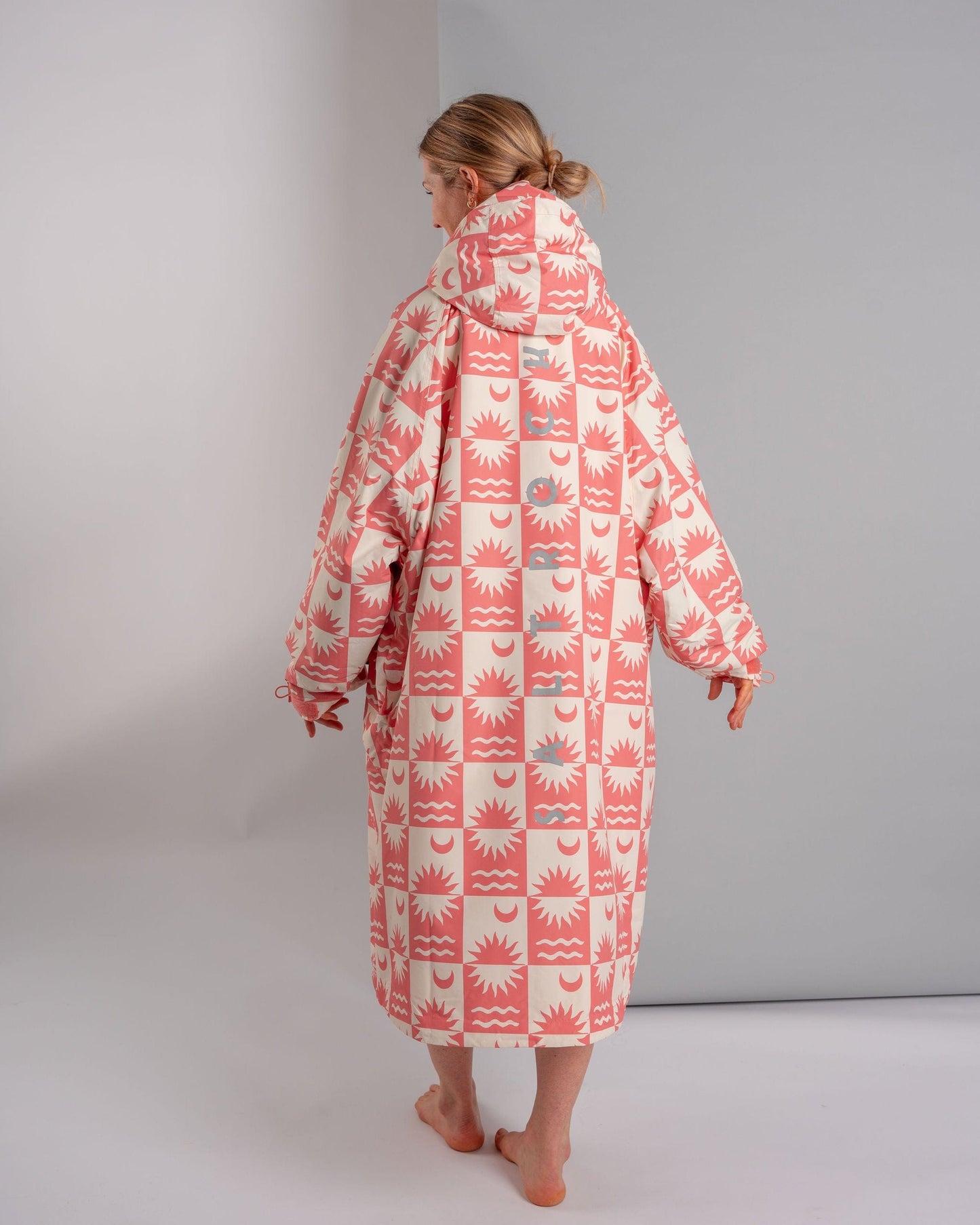 Recycled Changing Robe -  Equinox - Coral