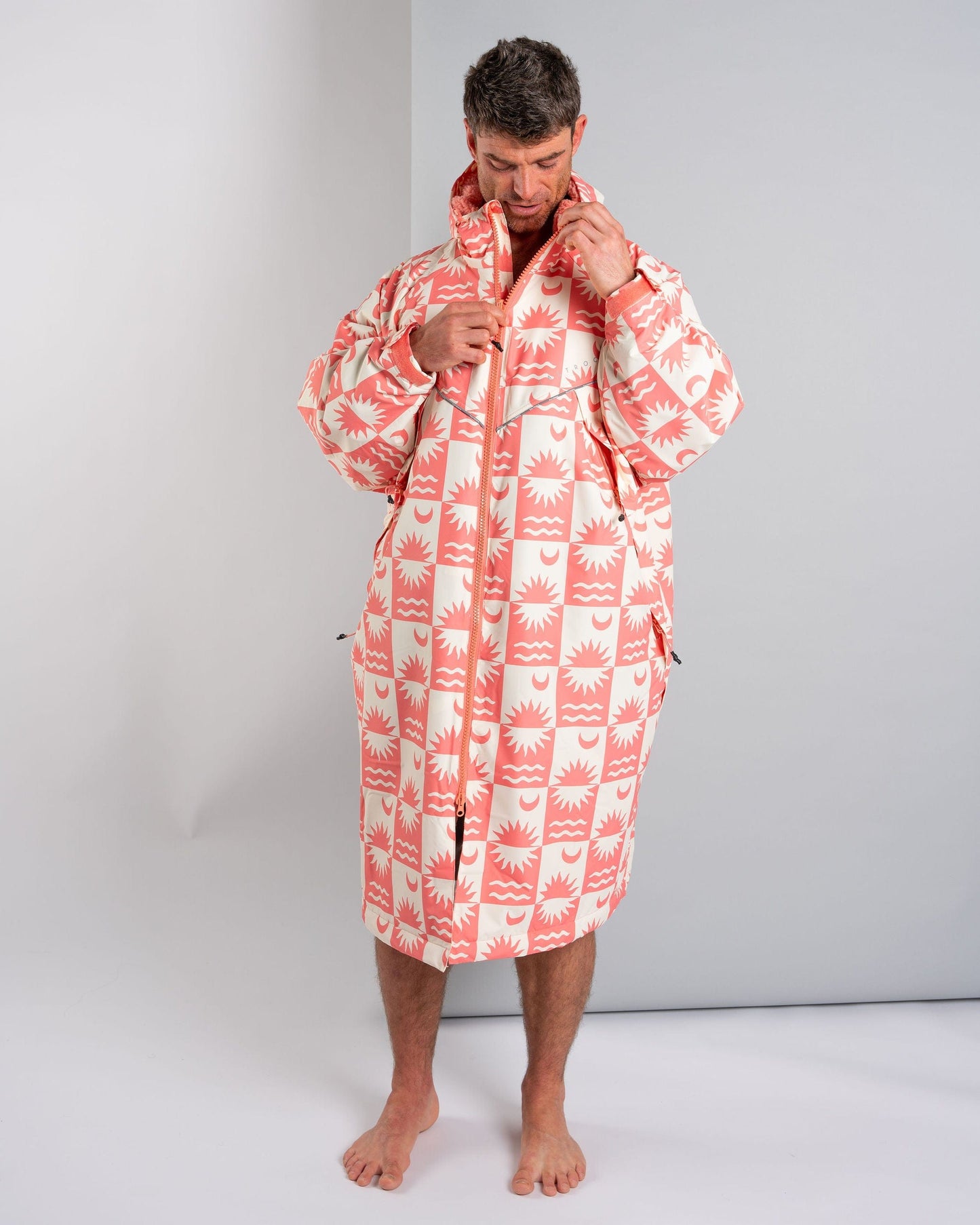 Recycled Changing Robe -  Equinox - Coral