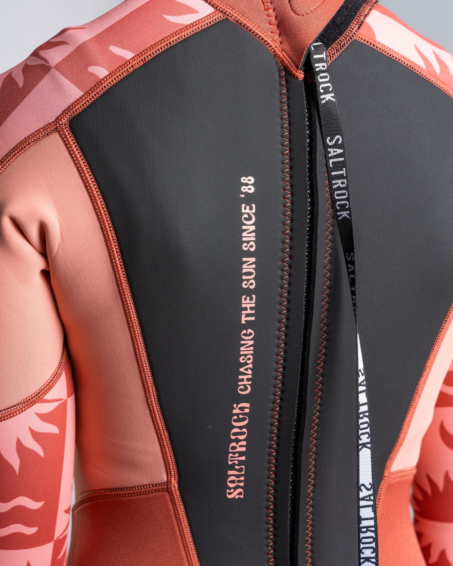 Equinox - Womens 3/2 Full Wetsuit - Orange/Black