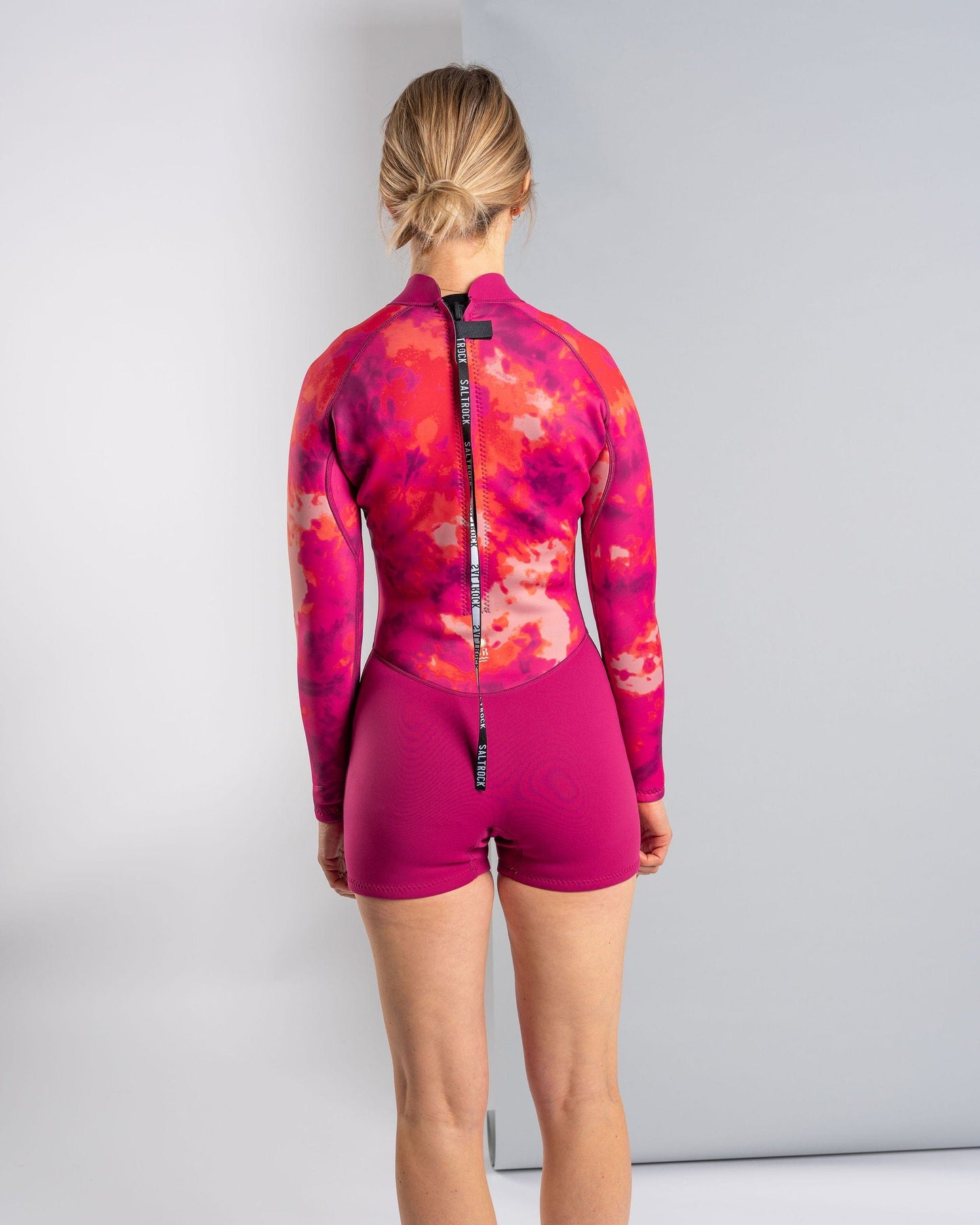 Peace Tie Dye - Womens Springsuit - Pink