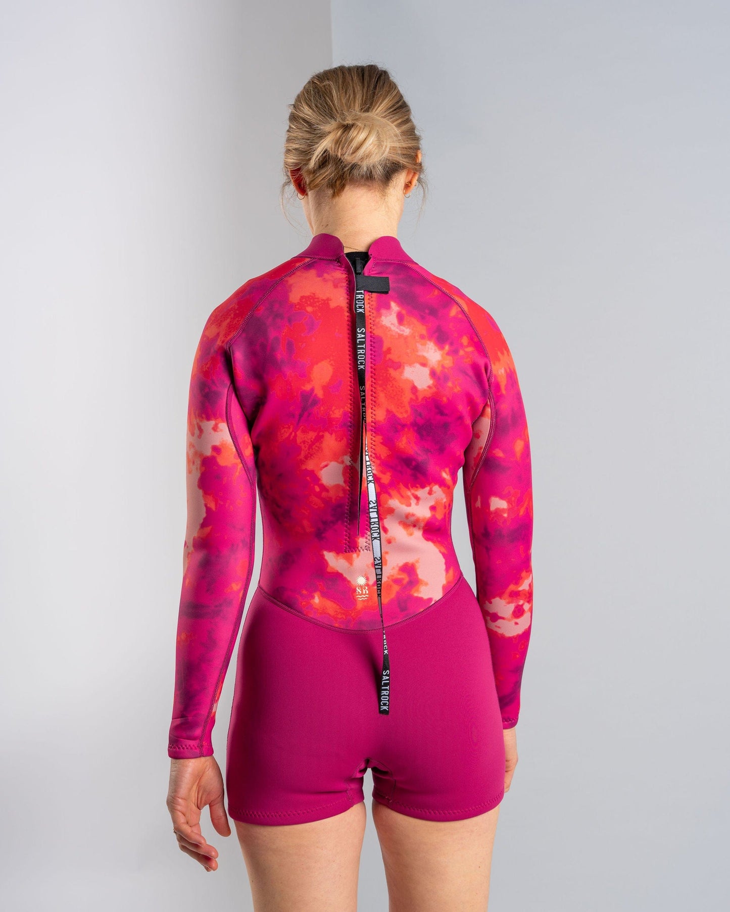 Peace Tie Dye - Womens Springsuit - Pink