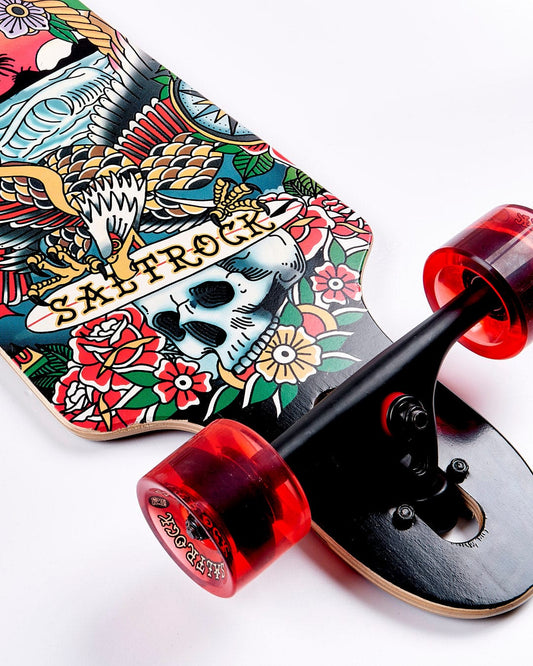 Ink Island - Longboard - Black