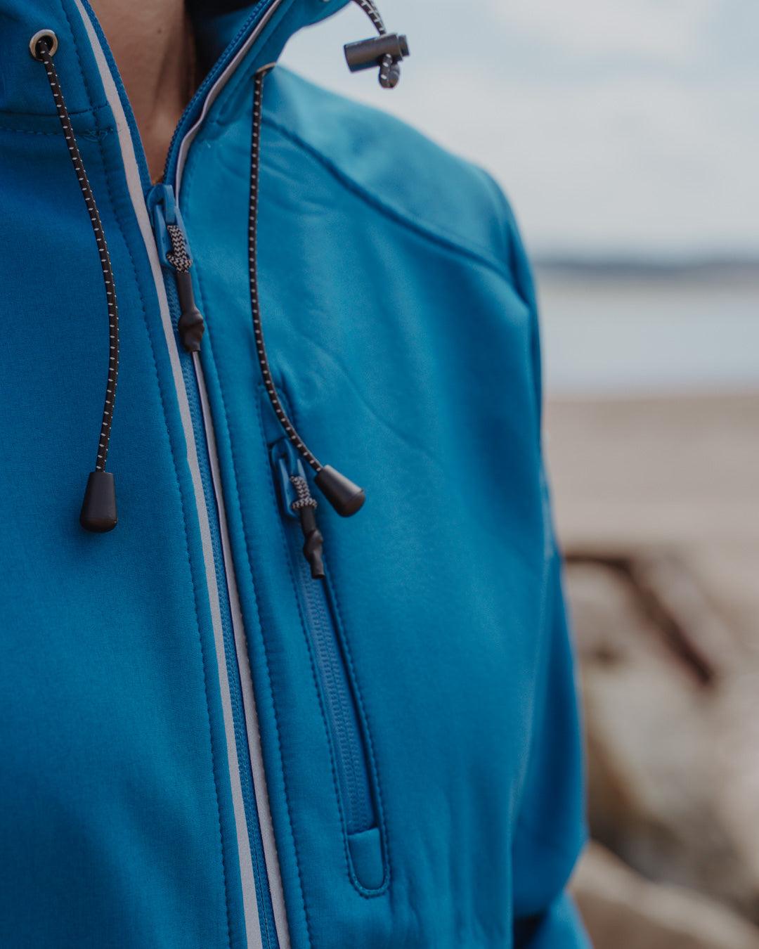 Turquoise soft shell clearance jacket